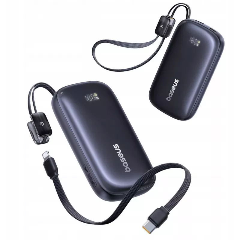 Baseus EnerFill FC21 QPow3 Ultra 10000 mAh 22,5W Power Bank preto