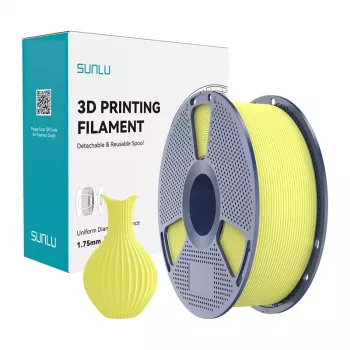 Filamento SUNLU PLA Classic amarelo-limão 1,75 mm 1 kg