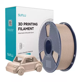 Filamento SUNLU PETG (bege) 1,75 mm 1 kg