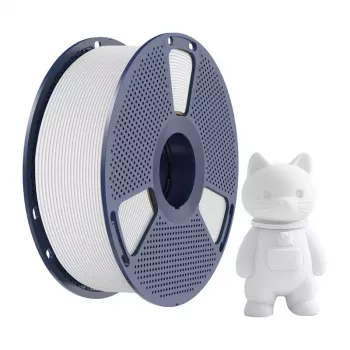 Filamento SUNLU PLA Matte (branco) 1,75 mm 1 kg