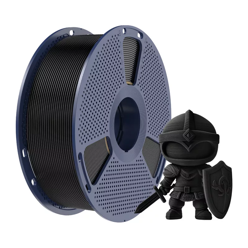 Filamento SUNLU PLA+ 1,75 mm preto 1 kg