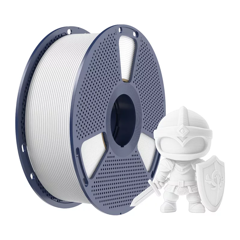 Filamento SUNLU PLA+ 1,75 mm branco 1 kg