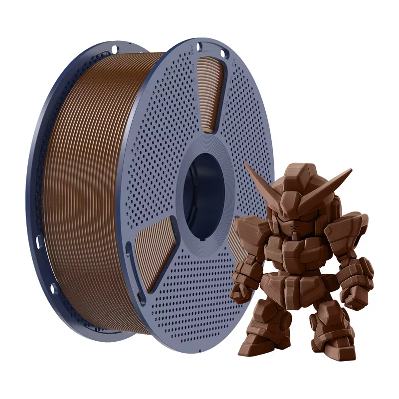 Filamento SUNLU PLA+ 2.0 (castanho café) 1,75 mm 1 kg