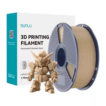 Filamento SUNLU PLA+ 2.0 (carvalho) 1,75 mm 1 kg