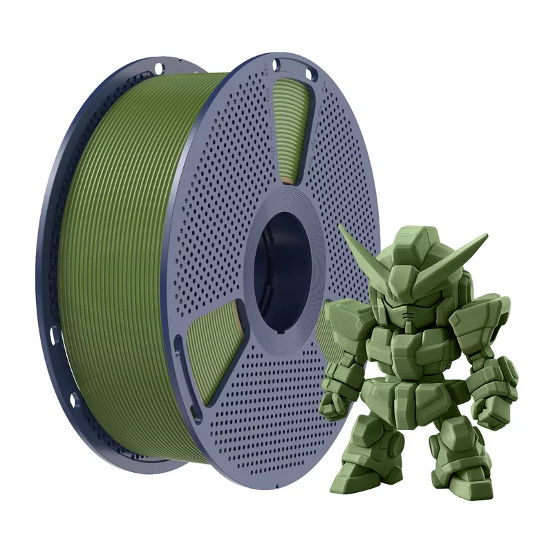 Filamento SUNLU PLA+ 2.0 (verde-oliva) 1,75 mm 1 kg