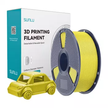 Filamento SUNLU PETG 1,75 mm amarelo 1 kg