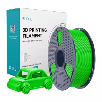 Filamento SUNLU PETG 1,75 mm verde 1 kg