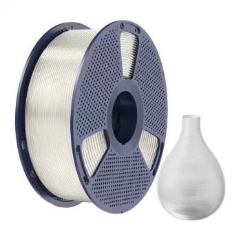Filamento SUNLU PETG 1,75 mm transparente 1 kg