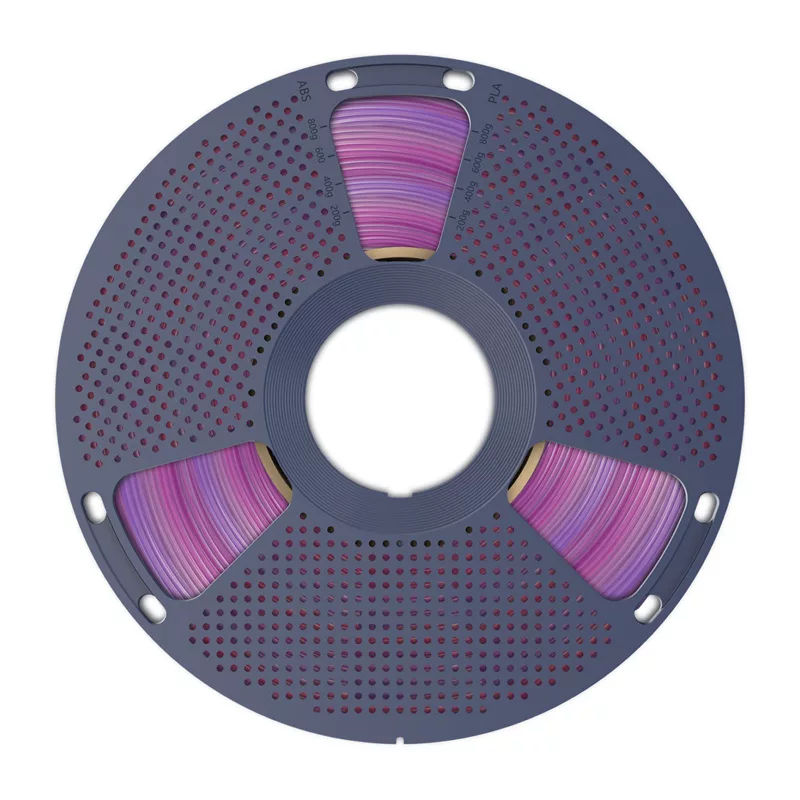 Filamento SUNLU PLA Transparent Rainbow 03 1,75 mm 1 kg