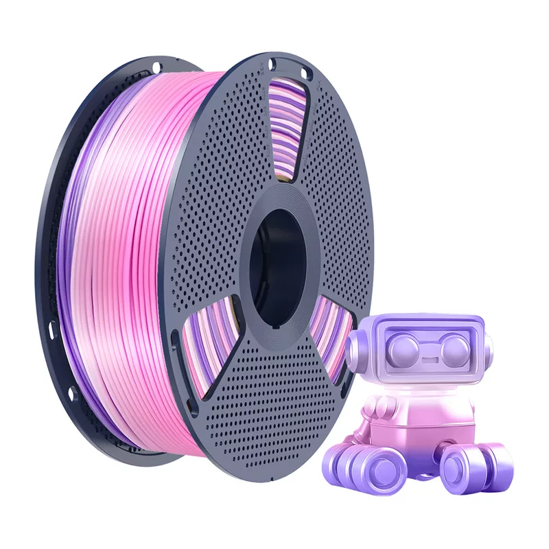 Filamento SUNLU PLA+ Silk Rainbow 1,75 mm 1 kg