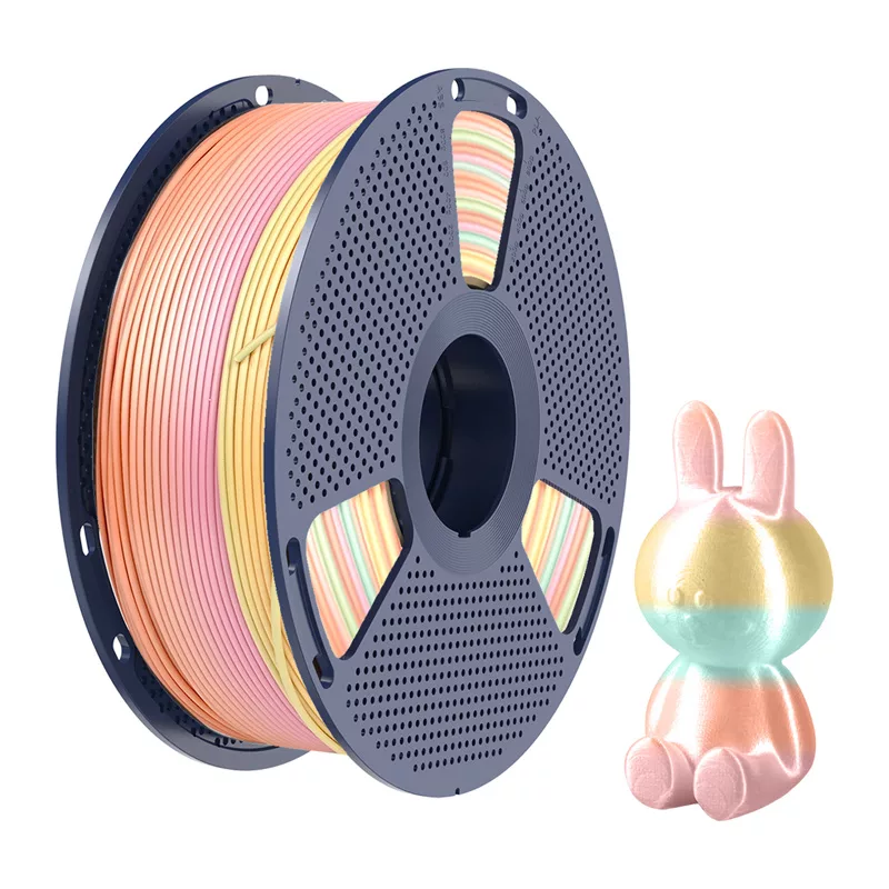 Filamento SUNLU PLA+ Silk (Rainbow) 05 1,75 mm 1 kg