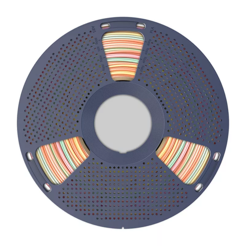 Filamento SUNLU PLA+ Silk (Rainbow) 05 1,75 mm 1 kg