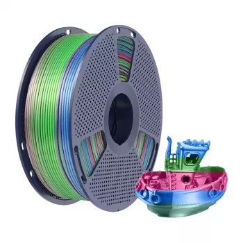 Filamento SUNLU PLA+ Silk Rainbow 1,75 mm 1 kg