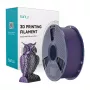Filamento SUNLU PLA+ Silk Dual Color (preto e lilás) 1,75 mm 1 kg