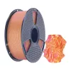 Filamento SUNLU PLA+ Silk Dual Color 1,75 mm rosa e dourado 1 kg