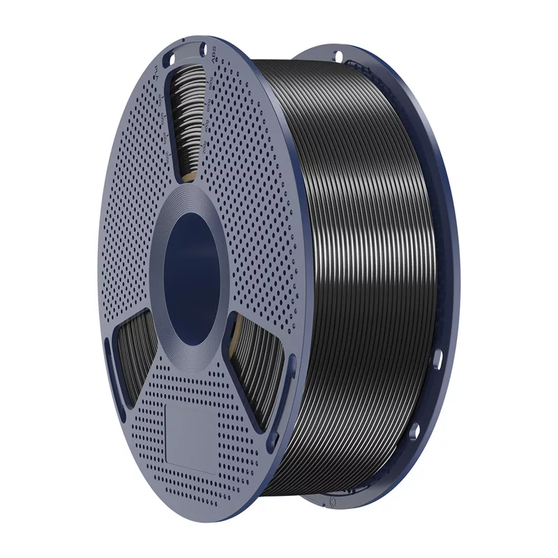Filamento SUNLU PLA+ Silk 1,75 mm preto 1 kg