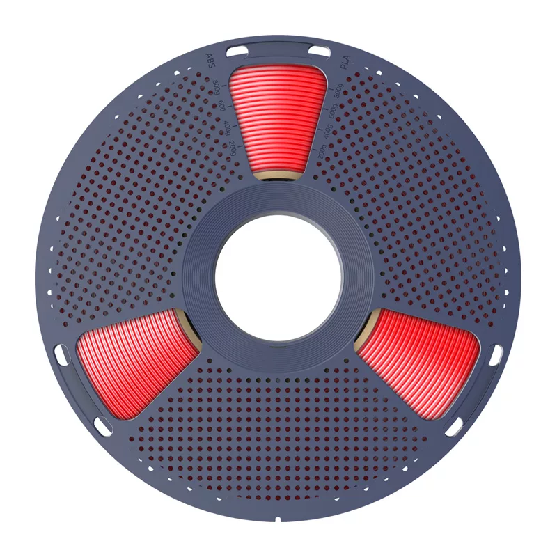 Filamento SUNLU PLA+ Silk 1,75 mm vermelho 1 kg