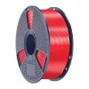 Filamento SUNLU PLA+ Silk 1,75 mm vermelho 1 kg