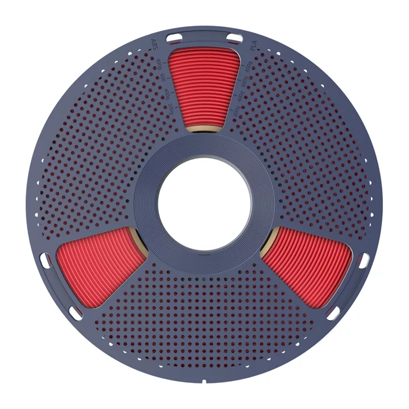 Filamento SUNLU PLA+ (Transparent Red) 1,75 mm 1 kg