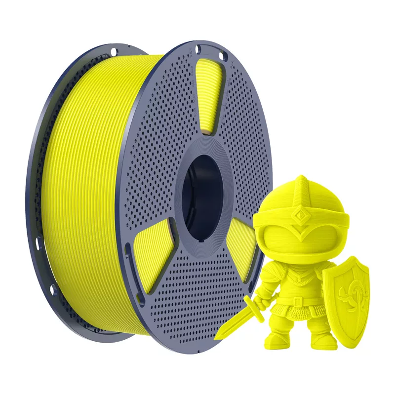 Filamento SUNLU PLA+ 1,75 mm amarelo 1 kg
