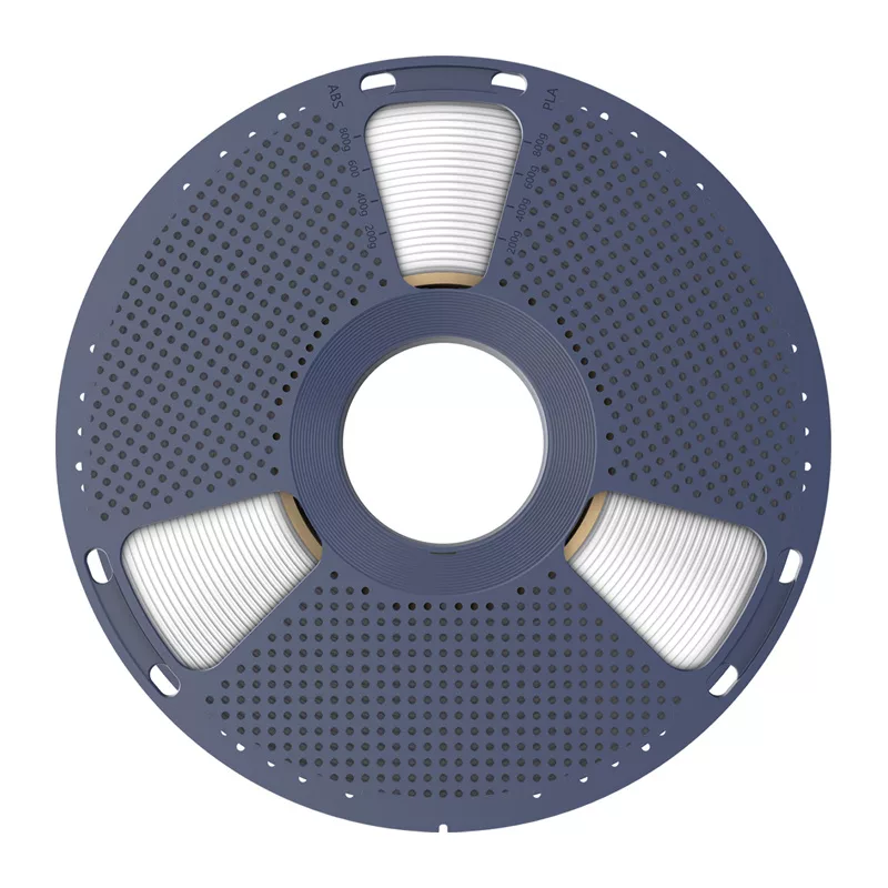 Filamento SUNLU PLA+ Silk 1,75 mm branco 1 kg