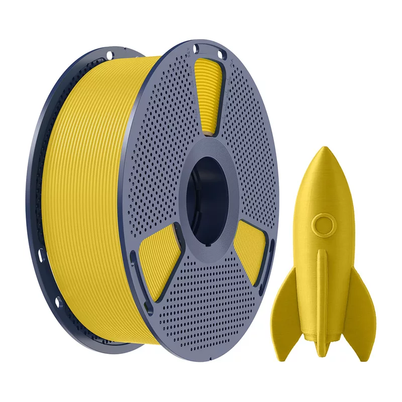 Filamento SUNLU PLA High-Speed Yellow 1,75 mm 1 kg