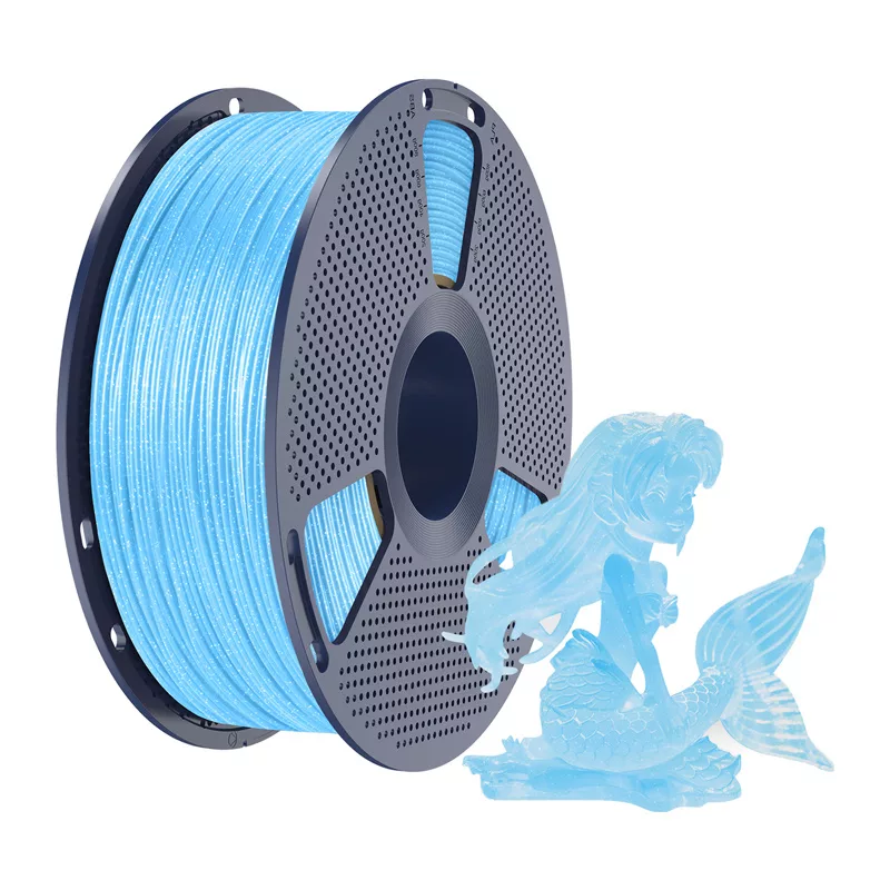 Filamento SUNLU PLA (Shiny Blue) 1,75 mm 1 kg