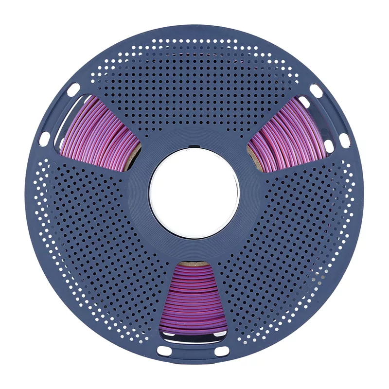 Filamento SUNLU PLA+ Silk Forth-Color 1,75 mm azul-roxo-vermelho-dourado 1 kg