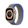 Pulseira de velcro Dux Ducis Sport para Apple Watch 38/40/41/42mm cinzento azul