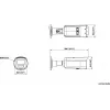 Hikvision DS-2CD2T23G2-2LI 2.8mm Câmara IP 2MP AcuSense Hybrid Light