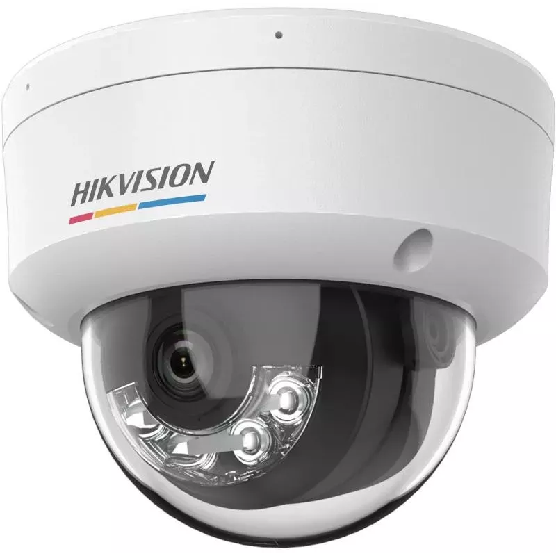 Hikvision DS-2CD1147G3-LIU(2.8mm) Câmara IP 4MP com microfone incorporado, objetiva fixa 2,8mm, IR e luz branca, IP67, IK10
