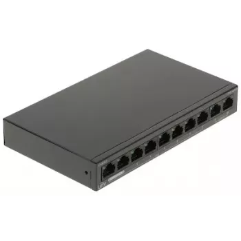 Switch PoE POE LANG Uniview 8 portas