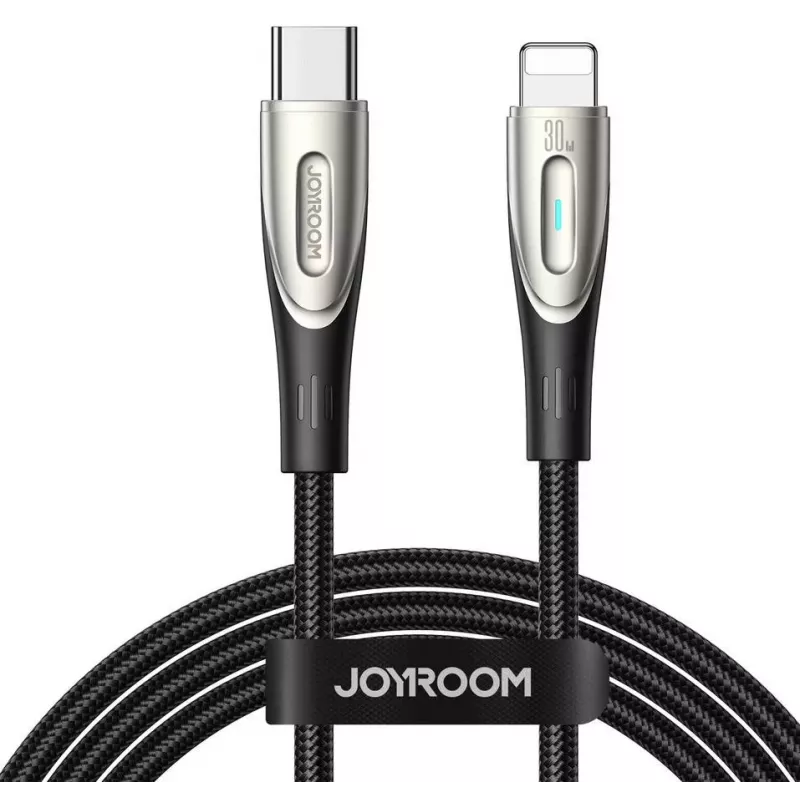 Joyroom Star-Light Series SA27-CL3 Cabo USB-C para Lightning 30W 1,2m Preto