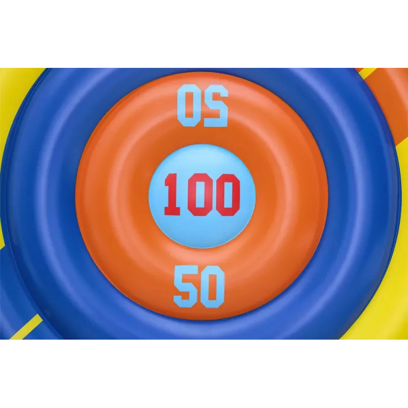 Bestway Jogo insuflável para piscina Arcade Shield com frisbee 140 cm