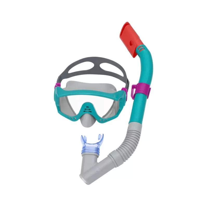 Bestway Hydro-Force Conjunto de mergulho azul máscara e snorkel 24068
