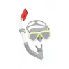 Bestway Hydro-Force Conjunto de mergulho cinzento máscara e snorkel 24053