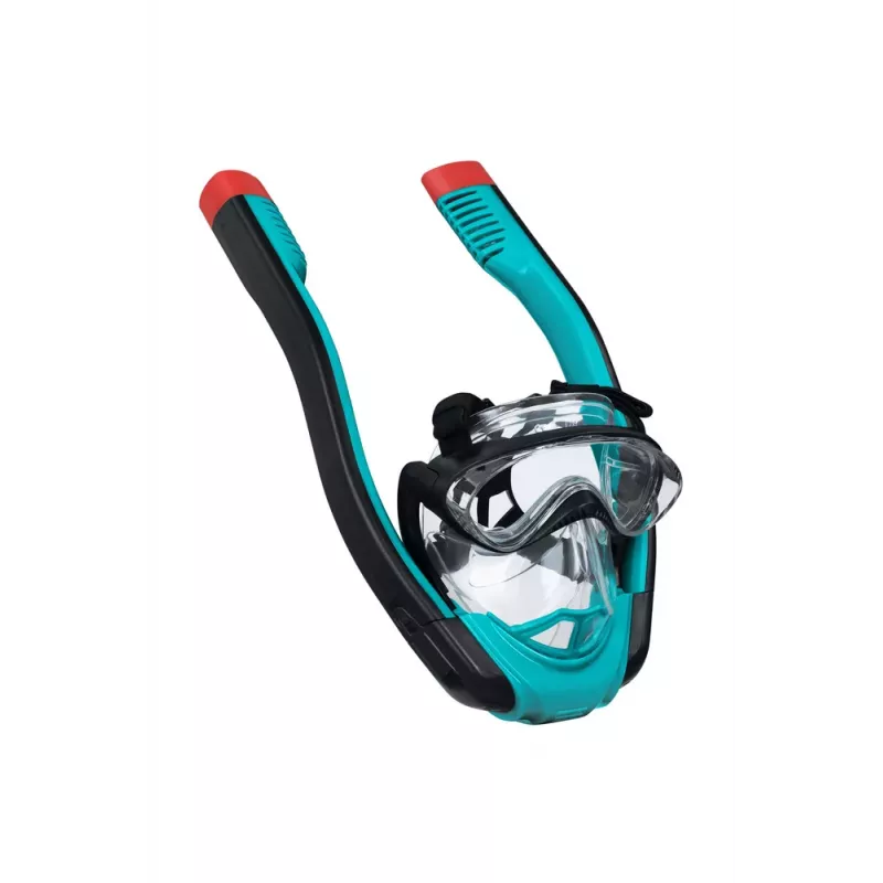 Bestway 24058 Máscara de snorkel de rosto inteiro L/XL preto/azul