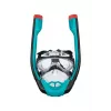 Bestway 24060 Máscara de snorkel de rosto inteiro S/M azul/preto