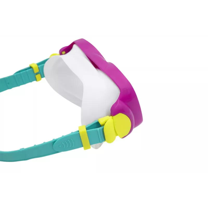 Bestway Conjunto de mergulho máscara, snorkel, barbatanas rosa 25019