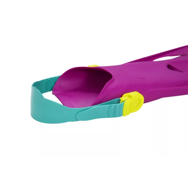 Bestway Conjunto de mergulho máscara, snorkel, barbatanas rosa 25019