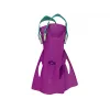 Bestway 25046 Conjunto de snorkel júnior rosa máscara, barbatanas, snorkel para crianças 3-6 anos
