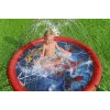 Bestway Tapete de brincar insuflável com fonte Spider-Man 165 cm