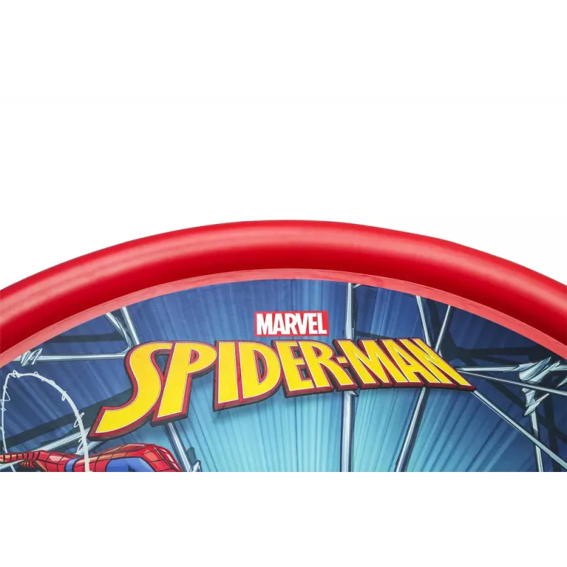 Bestway Tapete de brincar insuflável com fonte Spider-Man 165 cm