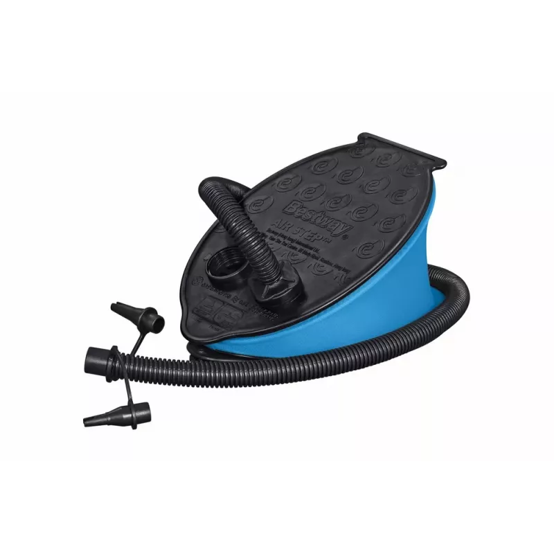 Bestway Bomba de pé 23cm x 15cm 62023 - insuflador/desinsuflador manual com 3 bicos
