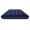 Colchão de ar Bestway 191 x 137 x 22 cm duplo Flocked Top Coil Beam azul/cinzento 67002