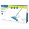 Kit de limpeza de piscina Bestway Flowclear 58013 - cabeça de aspiração, rede de skimmer, escova, haste de alumínio