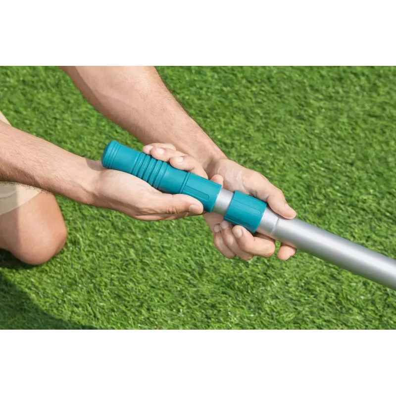 Haste telescópica de limpeza de piscina Bestway 3,60 m (142 polegadas) alumínio anodizado - 20130