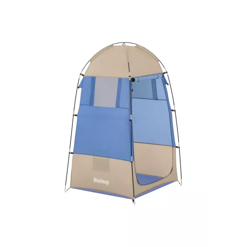 Tenda de vestiário de praia Bestway 110 x 110 x 190 cm azul e cinzento
