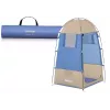 Tenda de vestiário de praia Bestway 110 x 110 x 190 cm azul e cinzento