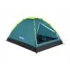 Tenda de turismo Bestway 68084 145 x 205 x 100 cm tenda de cúpula dupla 2 pessoas verde/cinzento
